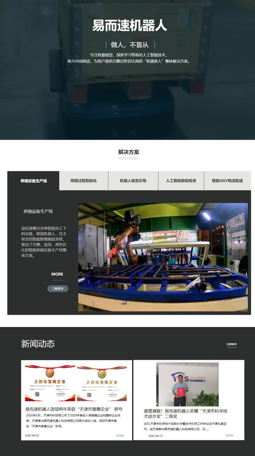 生意进系统 三个动作 之一 搭建一个自己的官网